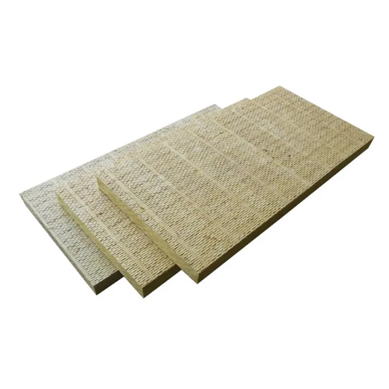 Roof rock wool board insulation