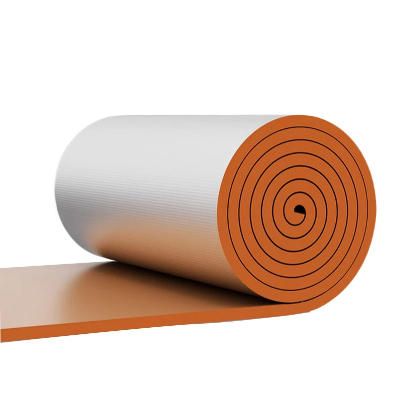 Colored rubber foam insulation board