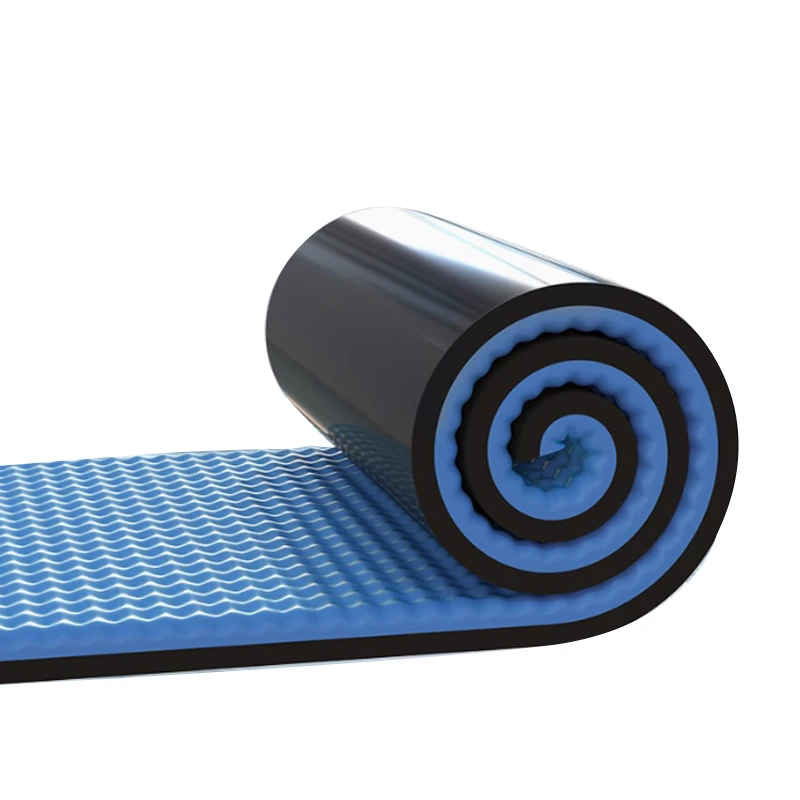 Self-adhesive rubber foam acoustic insulation roll