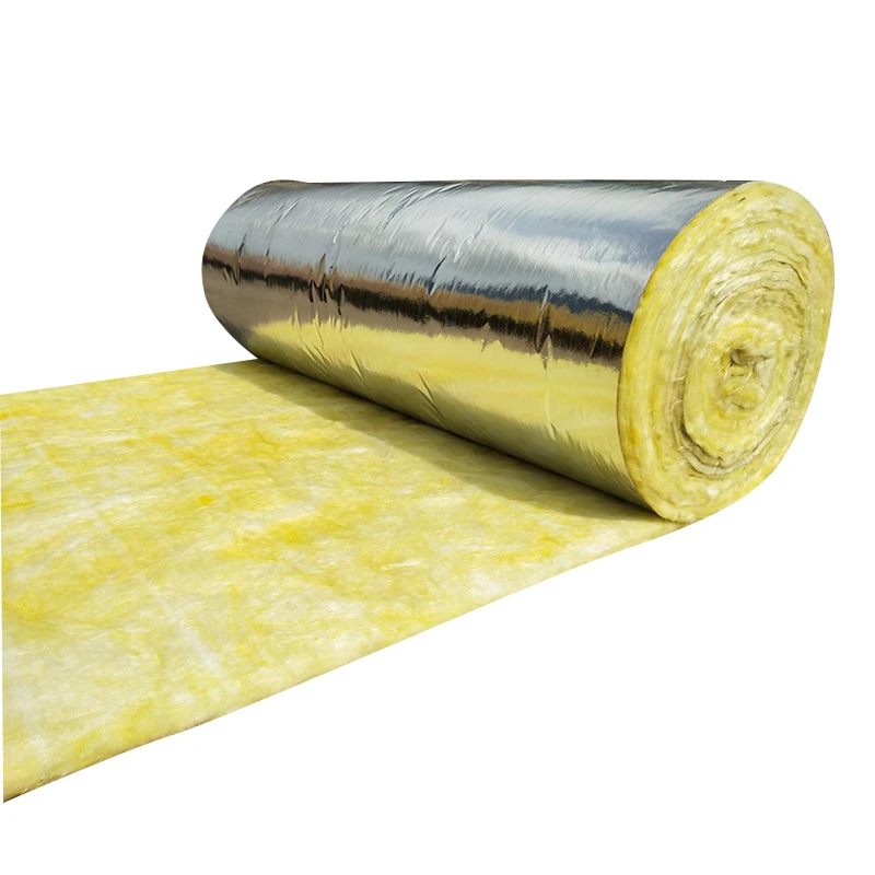 Foil faced roof insulation material