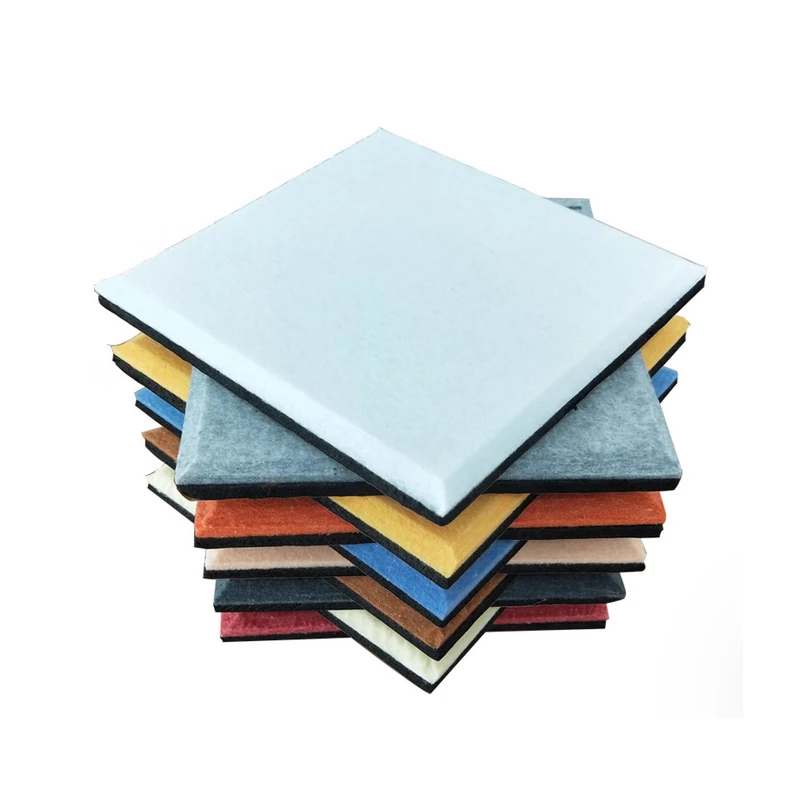 Polyester fiber acoustic insulation panel